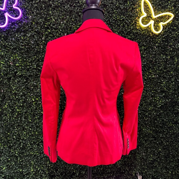 Express Red Blazer/ Suit Jacket - Picture 2 of 3